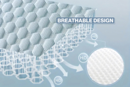 Ice Silk Cooling Bed Pillow - Breathable, Ergonomic Support, 3 Sizes & Colours - thumbnail 8