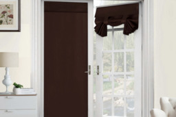 Blackout Polyester Door Curtain - Machine Washable, Easy Fit, 11 Colours, 172x66cm - thumbnail 4