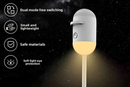Mini Projector Night Light with Soothing Starry Sky Projections - thumbnail 3