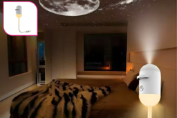 Mini Projector Night Light with Soothing Starry Sky Projections - thumbnail 6