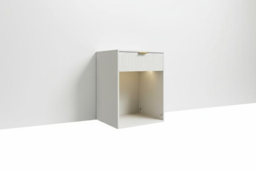 Set of 2 Bedside Tables with Charging Station & RGB Light Strip - thumbnail 7