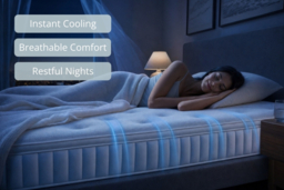 PRICE DROP! Cooling Memory Foam Mattress with Free Bedding Bundle - thumbnail 8