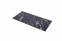 10pcs Peel & Stick Black Marble Wall Stickers - thumbnail 5