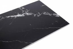 10pcs Peel & Stick Black Marble Wall Stickers - thumbnail 3