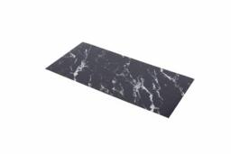 10pcs Peel & Stick Black Marble Wall Stickers - thumbnail 1
