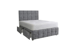 Barcelona Divan Bed: Stylish Comfort, Mattress Included & Storage Options - thumbnail 3