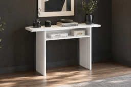 Rectangular Console Table with Storage Shelf - thumbnail 5