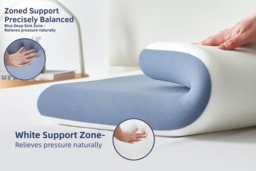 8cm or 12cm Dual-Sided & Cooling Hydro Foam Gel Pillow - Single or Pair Options - thumbnail 8