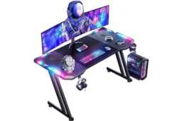 EcoFurnix Contemporary Carbon Fibre Living Room Table - Modern, Durable, 120x60cm, Ergonomic Design - thumbnail 2