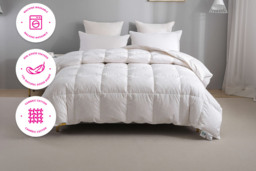Or 13.5 Tog Goose Feather & Down Duvet - 4 Sizes - thumbnail 3