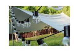 Solar LED String Lights - Waterproof Outdoor Garden Lighting, 20 Bulbs - thumbnail 3