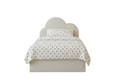 Kids Cloud Headboard Divan Bed with Mattress and Storage - thumbnail 3