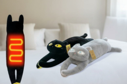 USB Heated Plush Cat Hug Design Pillow - thumbnail 6