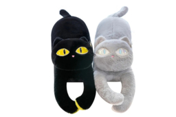 USB Heated Plush Cat Hug Design Pillow - thumbnail 5