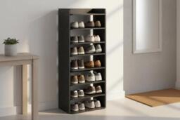 Maximize Space with This 8-Tier Modern Freestanding Shoe Rack - thumbnail 2