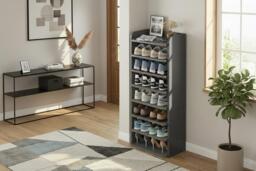 Maximize Space with This 8-Tier Modern Freestanding Shoe Rack - thumbnail 3