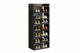 Maximize Space with This 8-Tier Modern Freestanding Shoe Rack - thumbnail 1