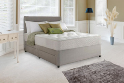 PRICE DROP! Divan Bed with Memory Foam & Storage - thumbnail 1