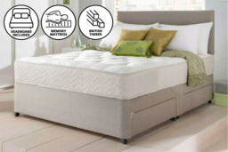 PRICE DROP! Divan Bed with Memory Foam & Storage - thumbnail 8