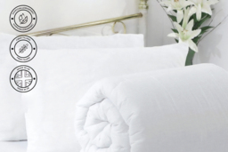 Hypoallergenic Hollowfibre Winter Duvet - Warm, Lightweight & UK-Made - 10.5, 13.5, or 15 Tog, All Sizes - thumbnail 4