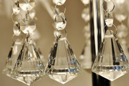 Feather Bedside Table Lamp with Crystals - thumbnail 7