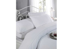 Luxury 300 Thread Count Cotton Duvet Cover Set - Soft, Breathable & Machine Washable Bedding in Single, Double, King & Super King - thumbnail 7
