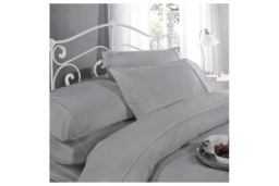 Luxury 300 Thread Count Cotton Duvet Cover Set - Soft, Breathable & Machine Washable Bedding in Single, Double, King & Super King - thumbnail 8