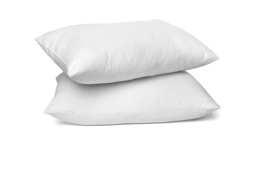 Anti-Allergy Polycotton Pillows - Set of 2, Large, Machine Washable, Soft & Breathable