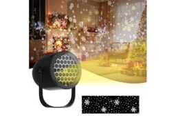 USB LED Christmas Projector Light - Festive Indoor/Outdoor Holiday Decoration, Portable, Easy Setup - thumbnail 4