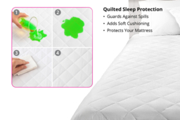 9'' Mattress Protector with Optional Pillow Protector Pair - 5 Sizes - thumbnail 7