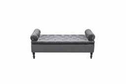 Velvet-Upholstered Flip Top Storage Bench with Arms - Vintage Style & Tufted Design - thumbnail 5