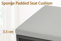 Adjustable Shoe Bench with Sliding Doors - thumbnail 3