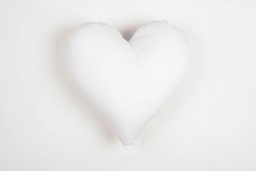 "Ultra-Comfort Hollowfibre Cushion Pads - Heart & Square, Soft Corovin Cover, 16"" or 22""" - thumbnail 4