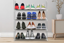 PRICE DROP! Space-Saving Shoe Rack Storage Unit - 4, 6, or 8 Tier Options - thumbnail 4
