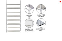 PRICE DROP! Space-Saving Shoe Rack Storage Unit - 4, 6, or 8 Tier Options - thumbnail 3