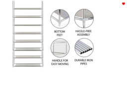 PRICE DROP! Space-Saving Shoe Rack Storage Unit - 4, 6, or 8 Tier Options - thumbnail 7