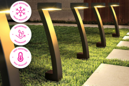 Solar LED Pathway Lights - Weatherproof & Modern - thumbnail 7