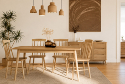 AURORA 11-Piece Set: Scandinavian Oak Lounge & Dining Collection - thumbnail 7