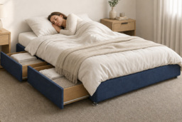 Plain Divan Bed Base - Six Sizes & Multiple Colours