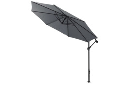 3M Large Banana Cantilever Patio Parasol for Outdoor Sunshade and Rain with Fillable Base on Wheels - thumbnail 3