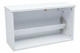 Modern Flip Down Wood Shoe Cabinet with 4 Drawers - thumbnail 7