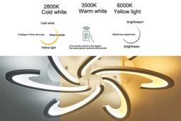 Energy-Efficient LED Ceiling Light with Remote Control - thumbnail 4