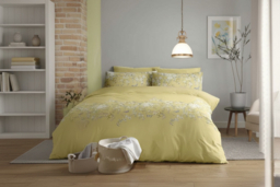 Luxury Polycotton Blossom Border Duvet Set - Soft, Breathable, Machine Washable Classic Bedding in Single, Double, King & Super King Sizes - thumbnail 5