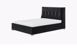 Artemis King Size Velvet-Finish Ottoman Bed with Cushioned Headboard - thumbnail 3