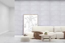 10pcs Peel and Stick White Marble Wall Stickers for Home Décor - thumbnail 3