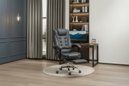 Vinsetto Microfibre Reclining Massage Sofa Chair - Heated, Modern 1-Seater Recliner - thumbnail 1