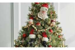 5Pcs Funny Christmas Tree Baubles Set - Flexible Branch Ornaments, Mix & Match Sizes, Quirky Festive Characters - thumbnail 4