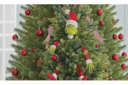 5Pcs Funny Christmas Tree Baubles Set - Flexible Branch Ornaments, Mix & Match Sizes, Quirky Festive Characters - thumbnail 3