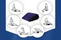 Inflatable Sex Wedge Triangle Pillow - Velour Skin-Friendly, Portable & Ergonomic Support - thumbnail 7