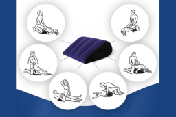 Inflatable Sex Wedge Triangle Pillow - Velour Skin-Friendly, Portable & Ergonomic Support - thumbnail 3